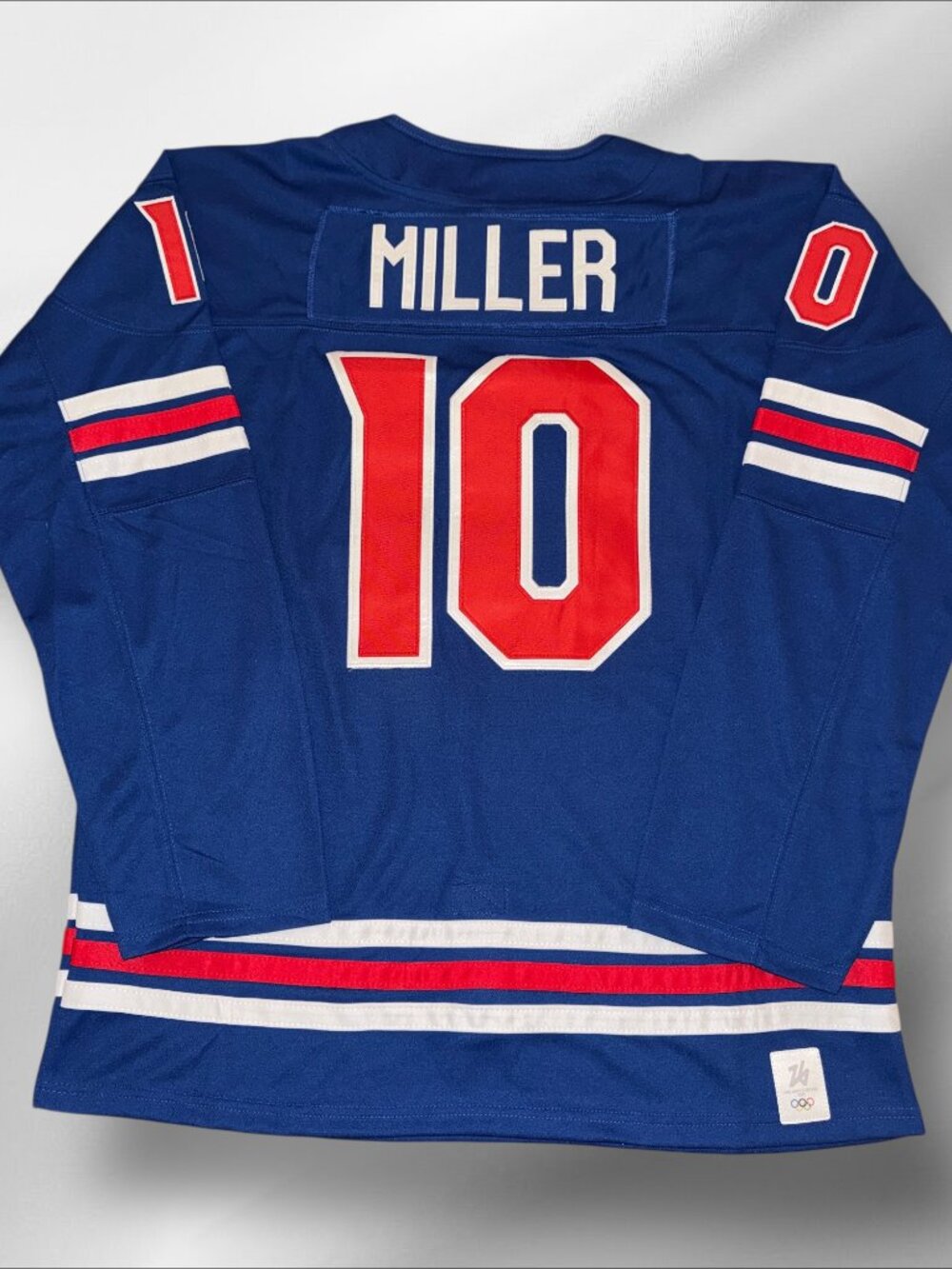 JT MILLER TEAM USA OLYMPIC BLUE JERSEY BRAND NEW NICE!!